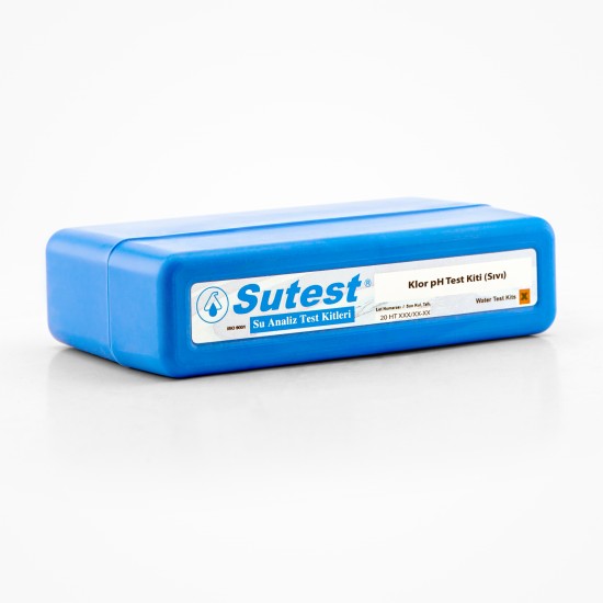 SUTEST KLOR pH TEST KİTİ-pH Klor 
